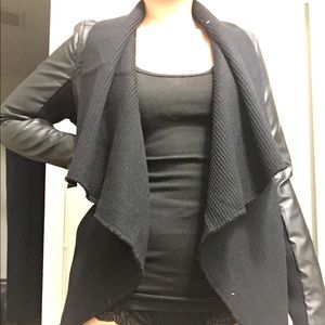 SOLD Black leather jacket